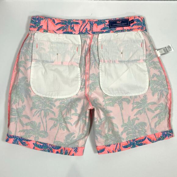 Vineyard Vines by Shep amd Ian Hawaian Pink Breaker Shorts Size 30 - Picture 7 of 12